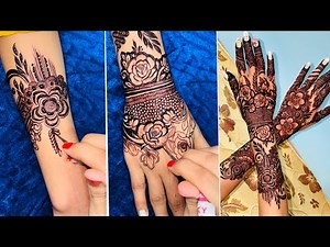 Traditional Bridal Mehndi | Simple Bridal Mehndi | IFRAH'S MEHNDI DESIGN