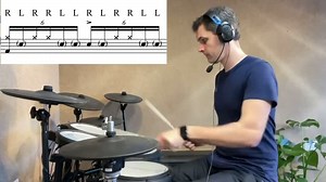 Paradiddle-diddle Ghost Note Groove | Drum Lesson (full lesson on YouTube) #drums #drummer #drummers #drumming #drumlife #drummerlife #instadrums #drumstagram #drummersofinstagram #drumsdrumsdrums #bateria #baterista #drumlife #drummerlife #drumsdaily #drumlessons #drumkit #drumset #drumsdaily #drumvideo #drumsolo #dwdrums #rolandvdrums | Drumdex | Facebook