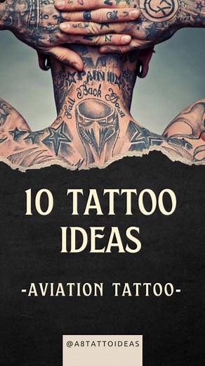 10 Aviation Tattoo Ideas for Tattoo Lovers