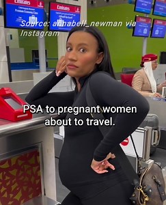 1.4M views · 289 reactions | PSA to pregnant women about to travel. | Kidspot | Facebook