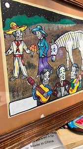 Ghost painting trend - but make it Dia de Muertos! Check out how @mantasticartist gave new “life” to this thrift store art. Stay tuned for Part 2: I’m painting one as well! If you want to try this trend, you may need to visit a few thrift stores to find something that inspires you. Look for one with some type of house with windows, make it your own haunted mansion! And then incorporate little ghosts or whatever you want to make it a ghost painting, or make it Muertos style, like Patrick did! #gh