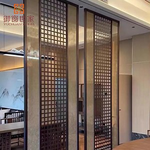 [Hot Item] Modern Design Interior Decor Aluminum Room Divider Screen Porch Partition for Hotel