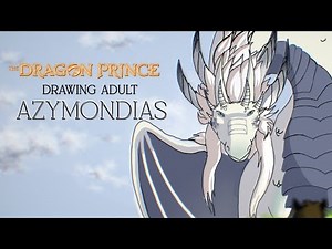 Drawing in Stages | Adult Azymondias from 'The Dragon Prince'