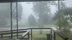 ‘Indiana Summer’ as Rain Lashes Terre Haute