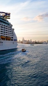 1K views | Port pilot in action as Explorer of the Seas departs Port Miami ️ #exploreroftheseas #ship #cruise #cruiseship #cruises #cruiselife #cruisetravel #pilot #pilotship #portpilots #travel #bahamas #caribbean #drone #dronephotography #royalcaribbean #royalcaribbeancruise | The Cruise Vibe | Facebook