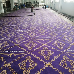 [Hot Item] Classical Turkey Prayer Rug Church Muslim Masjid Roll Mosque Carpet