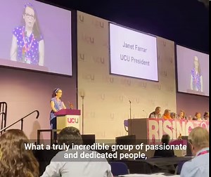 UCU president Janet Farrar on the Sexual Violence Task Group and the report published in December 2021 https://www.ucu.org.uk/article/10812/Sexual-violence-task-group #ucuTOGETHER | UCU - University and College Union