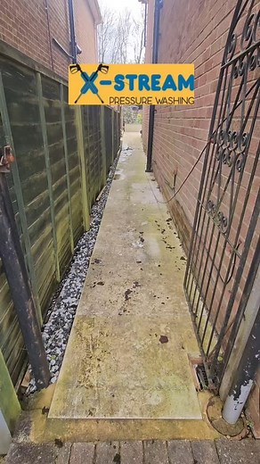 MORE DEEP CLEANING ON THIS FILTY PATIO 👌 YON GONNA NEED YOUR SHADES ON NOW 😎 We provide a professional cleaning and restoration service in and around Surrey for all outdoor hard surfaces this includes driveways, pathways patios and much more. Roof moss removal is also carried out including steam cleaning using super heated water. We also offer a low pressure soft wash for all delicate surfaces including wooden decking , furniture and all types of stone We also clean out gutters using the lates