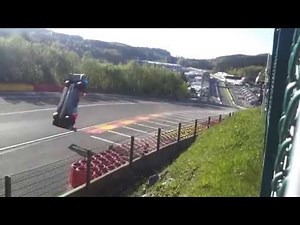 FIA WEC 2018 Spa Francorchamps Crash #17 BR Matevos Isaakyan