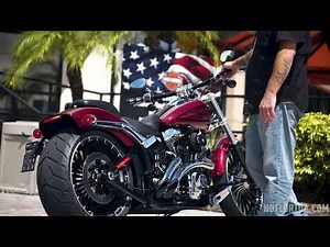 2017 Harley-Davidson Breakout in Hot Rod Red feat. Ghost (4K)