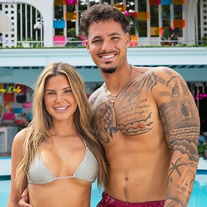 Love Island USA's Pepe Garcia-Gonzalez Reacts to Claim He Only Dates Blondes