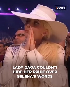 Gaga couldn’t hide her pride at Selena’s words | Icons