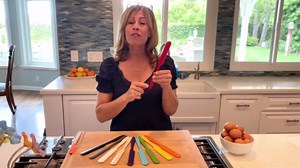 Butterie Non-Stick Silicone Spatula (Red)