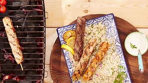 2.4K views · 34 reactions | Our Marinated Kabobs are the best of all worlds. Sold indivudually, you can mix and match to create a spread that caters to everyone. Choose from Marinated Chicken and Bacon Kabob, Marinated Lemon and Herb Chicken Kabob, Marinated Pork Souvlaki Kabob, Marinated Teriyaki Chicken Kabob and Steakhouse Seasoned Beef Kabob 襤. Shop the whole gang here > https://bit.ly/2AnBViy | M&M Food Market | Facebook