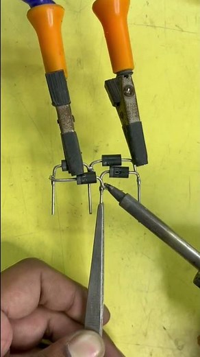 DIY Inside Diode Bridge Rectifier #shorts