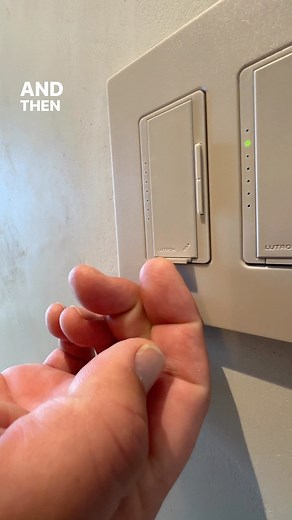 14K views · 19 comments | Some hidden features on the @lutronelectronics Maestro #lutron #wireless #electrician #switches | Risinger Build | Facebook