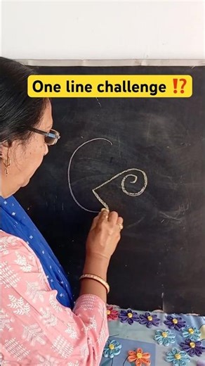 One Line Drawing Challenge! Can You Do It?322