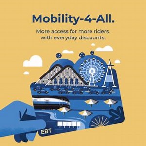 Our #Mobility4All program offers eligible riders a 50% discount on any Metrolink ticket or pass. To qualify for the discount, riders must possess a valid EBT card issued by the state of California. No further application is needed. #takethetrain Metrolink is proudly committed to providing safe, affordable and equitable transportation for all. For more information, please visit metrol.ink/3DNq2ja | Metrolink