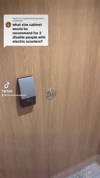 2.8K views | Accessible cabin tour onboard #Iconoftheseas  #accessiblecruise #royalcaribbean #cabintour | Vincent Vacations | Facebook