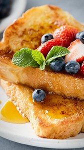 34 reactions | Waking up to a French Toast meal makes for a special...