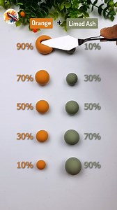 9.2K views · 71 reactions | Orange Vs Limed Ash Satisfying color mixing acrylic color Ep 640 #colorixing #colors #shorts | Painting Concept | Facebook