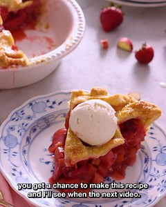 5.2K views · 201 reactions | My Strawberry Rhubarb Pie recipe is the perfect combination of sweetness and tartness and practically tastes like summer on a plate. Enjoy! ‍ | Preppy Kitchen | Facebook