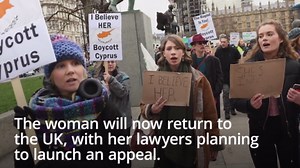 Teenager convicted in Cyprus over gang rape claim can return home