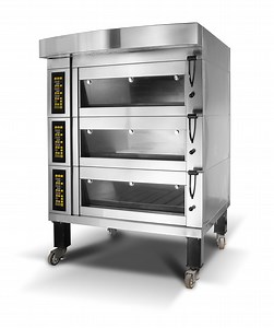 [Hot Item] Professional Industrial Gas Bread Baking Oven 3 Deck 9 Tray Commercial Baking Oven
