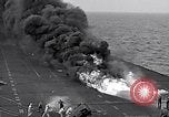 Août 23 1951 – United States USA: F9F Panther est crash sur le pont d'envol du USS Midway.