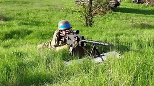 Cursed modification of Maxim gun in Ukraine