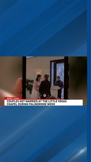 5.2K views · 20 reactions | May 2025 is a special month for palindrome enthusiasts, featuring 11 different palindrome dates, which read the same backward and forward. The Little Vegas Chapel has ramped up for those couples in town to exchange nuptials. This phenomenon is particularly common in the United States due to the date format. MORE: news3lv.com | KSNV News 3, Las Vegas | Facebook