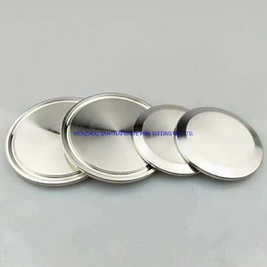 [Hot Item] Stainless Steel Pipe End Cap 16AMP 1.5" SS304 Tri-Clamp Solid End Cap