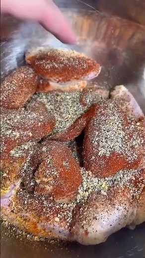 How to dip chicken in water before frying