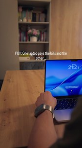 Two Laptops: One for Bills, One for Building the Future