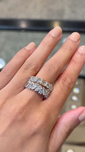 Breathtaking bands by Christopher Designs to elevate your diamond ring stack. Explore our variety of beautiful options at our Diamond Engagement Ring & Wedding Band Show Weekend June 24th & 25th. We're be featuring the full designer line from Christopher Designs! Click the link in our bio to RSVP 🔗 | Mervis Diamond Importers