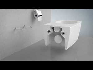 Vitra | Fischer - Concealed WC Fixings for Wall-Hung Pan