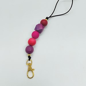 Wooden Bead Lanyard - RPM - 18mm Beads - 40 Inch Plus Breakaway Clasp - ID Holder, Key Holders, Badge Holders, Teacher Gifts, Fun Lanyards - Etsy Canada