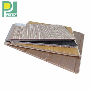[Hot Item] Wood Smooth Panels Drop Ceiling Tiles PVC Panel for Toilet