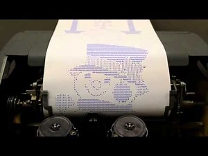 FROSTY THE SNOW MAN VIA MODEL 19 RADIO TELETYPE 60 WPM