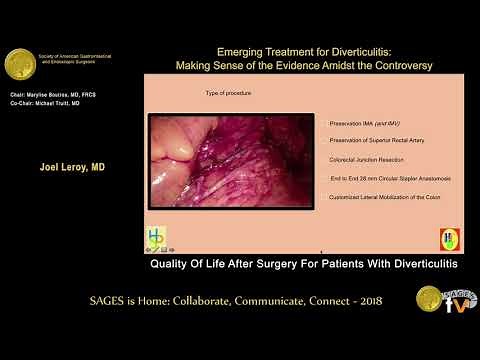 Quality of life after surgery for patients with colonic diverticulitis