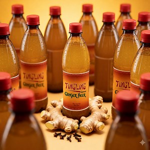 Tingling Ginger Beer: AI Art Direction Exercise - Mapaalo Musonda