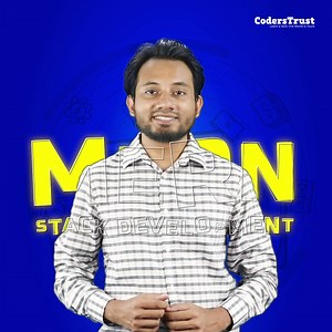 সি.এস.ই বা কোডিং এর কোনো নলেজ ছাড়াই ওয়েব ডেভেলপমেন্ট? হ্যা, কোডারট্রাস্ট এর MERN কোর্সটিতে আপনি যা যা পাচ্ছেন ✔ফ্রন্টএন্ড থেকে ব্যাকএন্ড এর সকল কনসেপ্ট শেখা ও এসাইনমেন্ট এর মাধ্যমে প্র্যাক্টিস, ✔Web designing প্রজেক্ট এর ফার্স্টহ্যান্ড এক্সপেরিয়েন্স, ✔প্রজেক্ট এক্সপেরিয়েন্স দিয়ে বানানো মার্কেটপ্লেসের সুযোগ্য একটি পোর্টফোলিও So, MERN এর এই একটি কোর্সই হতে পারে আপনার Learning, Practicing, এবং Experience গেইন করার একটি সম্পূর্ণ প্যাকেজ। কোর্স এ রেজিস্ট্রেশন করুন এই লিংক এ: https://forms.gle/ah