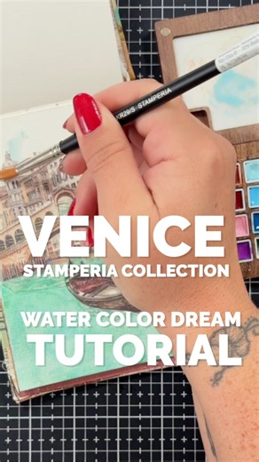 A tribute to beauty, history, and art. by Farrel Tailor VENEZIA – City of Art brings the timeless elegance of Venice to your hands. #TimelessDesign #ArtisticSoul #StamperiaReel | Stamperia