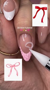 247K views · 4.3K reactions | easy bow nail tutorial ✨ products...