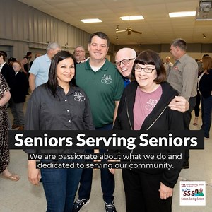 "Seniors Serving Seniors: Passionate about serving our community and dedicated to making a difference. Join us in spreading kindness and compassion to those in need. #SeniorsServingSeniors #CommunityService #MakeADifference #KindnessMatters | Seniors Serving Seniors