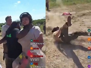 "Lawsuit there" - Ice Poseidon’s bodyguard seemingly assaulting Hunger Games contestant leaves netizens divided