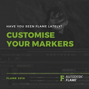 Want to customise your markers? The new markers workflow includes the ability to split a marker and add duration, customise the naming and comments plus how you navigate between them. We also take a look at how you can make the marker view work for you. | Autodesk Flame | Facebook