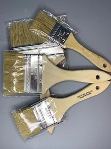[Hot Item] FRP Brush Customized Wood Handle 100% Bristle Brush 02 for FRP Laminating