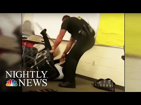 FBI to Investigate Video of Female Student Body-Slammed by Cop | NBC Nightly News