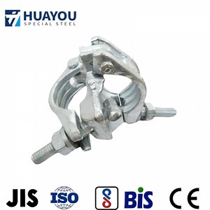 [Hot Item] Manufacturer Clamps Hot DIP Galvanized Types Pipe Tube Scaffolding Coupler for Sale